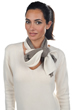 Kasjmier & Yak accessoires sjaals luvo ecru natuur grijs 164 x 26 cm